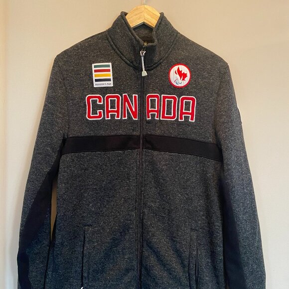 Men's Team Canada Paralympic Zip Up Sweater - Picture 1 of 3